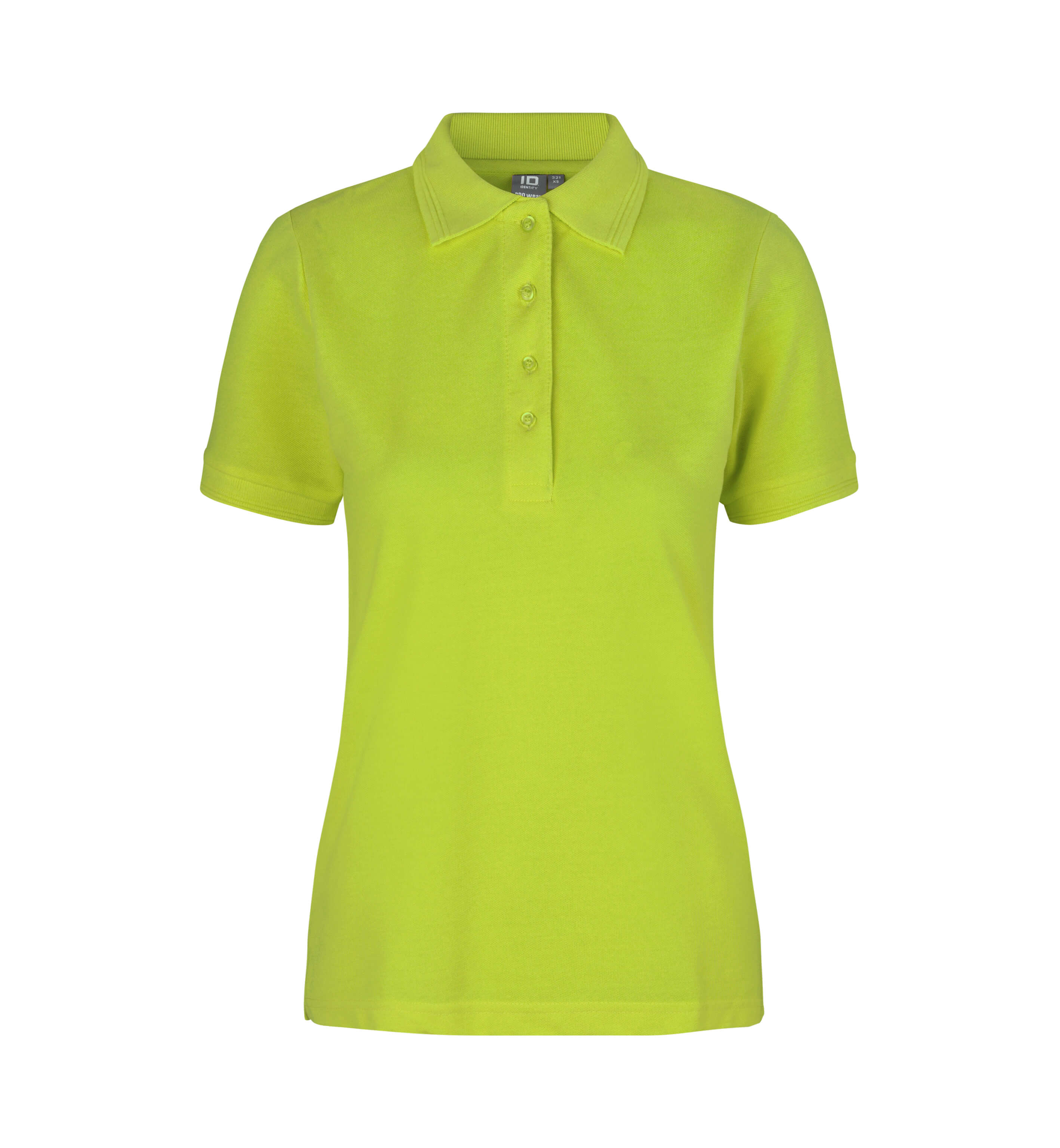 Damen Poloshirt Sale - Limette - 3XL